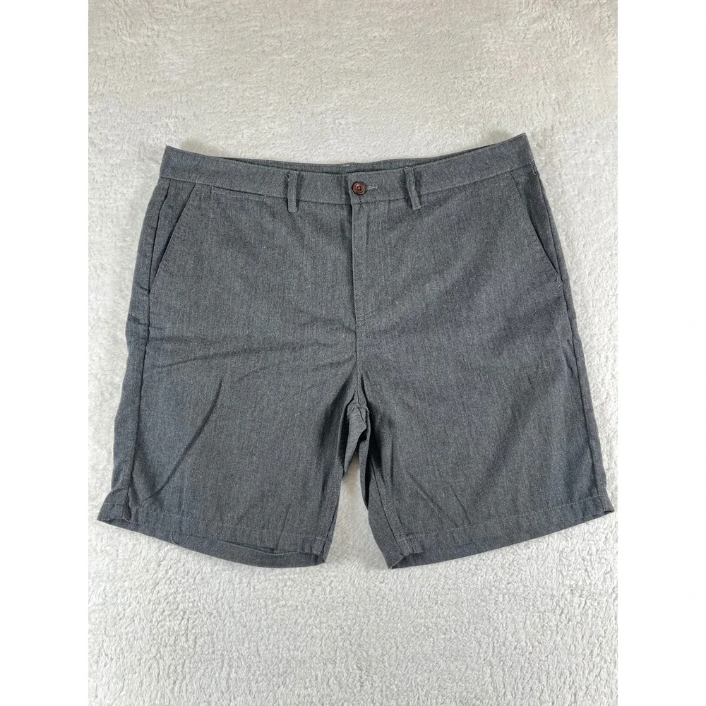 Katin Mens Gray Heather Shorts Sz 40 (42) Cotton Blend Casual Surf Lifestyle